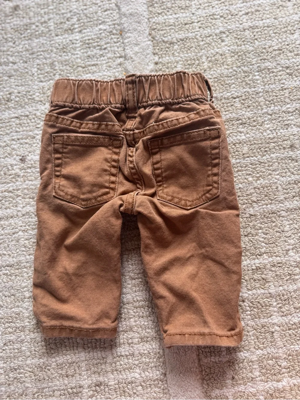 Baby GAP Rust Brown jeans size 0-3 mos